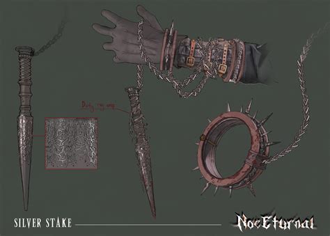 silver stake vampire|ArtStation .